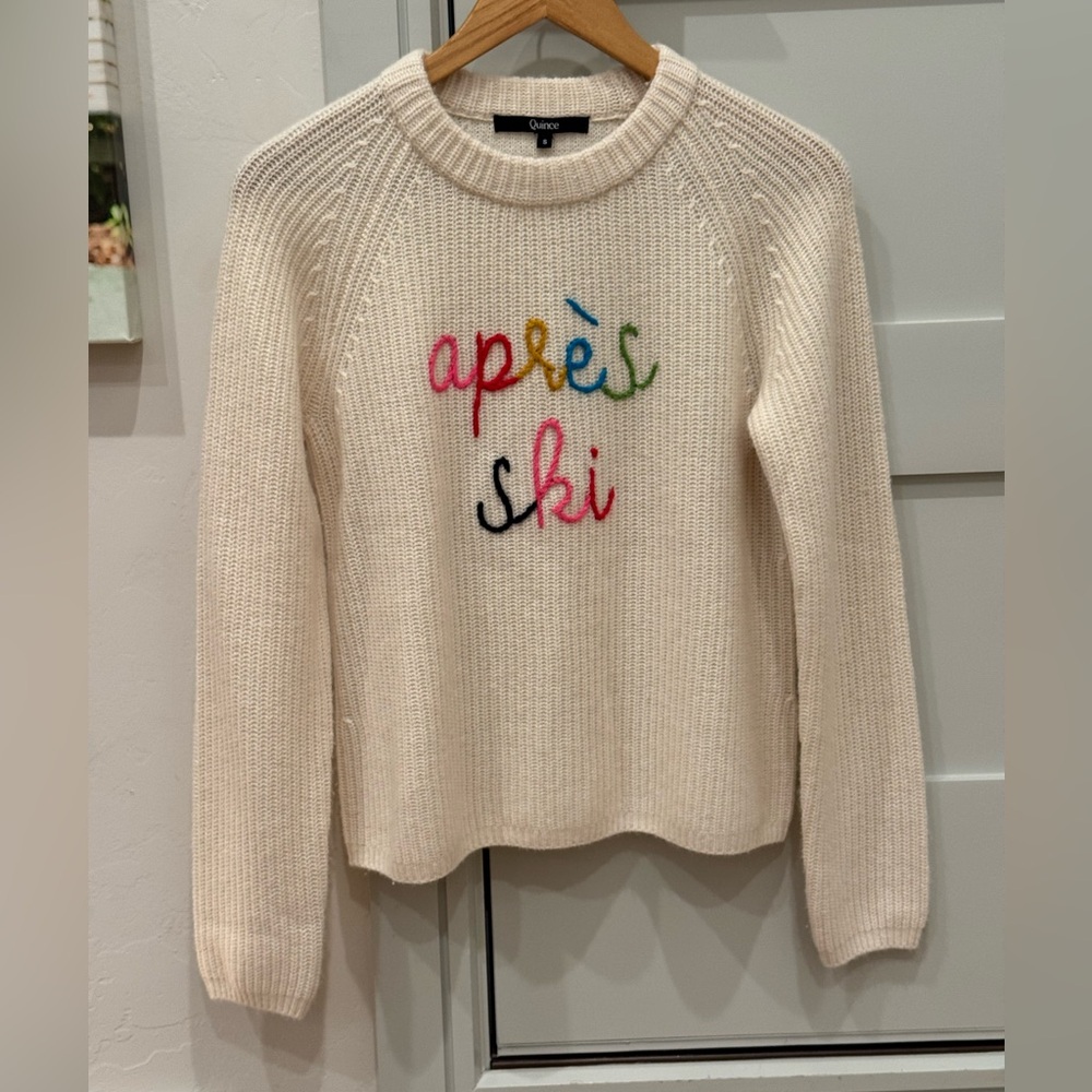 Boutique Quince Cream Après Ski Sweater
